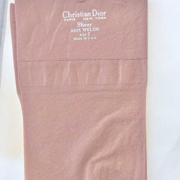 7pc โCHRISTIAN DIORโ VTG LADIES Sheer Pantyhose Socks +Controlled Top Pantyhose - Picture 11 of 16